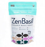 Zen Basil Seeds | edible basil seeds, kosher, non-gmo, lectin free, gluten free, plant based, keto, paleo, vegan | 15g fiber per/serv | 14oz | more fiber than chia seeds | prebiotic