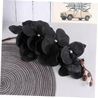Ciieeo Lifelike Phalaenopsis Orchid Artificial Flower for Home Adornment Perfect Photography Prop Ideal for Living Room Wedding Event