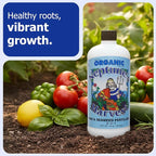 Neptune's Harvest Fish & Seaweed Liquid Fertilizer (2-3-1) - 18oz Pint - Plant Food for Garden - Indoor & Outdoor Organic Plant Fertilizer for Vegetables, Flowers, Fruit, Trees & Lawns