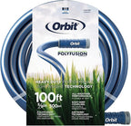 Orbit 22010 Polyfusion Garden Hose - Heavy-Duty Water Hose (100-Foot x 5/8-Inch)