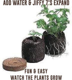 MAUI MIKE'S - Indoor Cherry Tomato Seed Grow Kit- Jiffy 7's Starter Soil Wafers - 5 Gallon Soft Pot Grow Bag- Step by Step Instructions - Grows Indoors or Outdoors - Non GMO Seeds- Makes a Great Gift.
