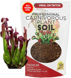 Professional Carnivorous Plant Soil Mix Large 2.2 Quarts Ready to Use, Premium Potting Soil for Venus Flytrap Sundew Pitcher Plant Butterwort, Peat Moss Coco Coir Perlite Blend Made in USA