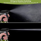Cleaning Spray Bottles for Plants Misters Inside, 2 Pack 16.9 oz Squirt, Water Spray Bottle Mist Sprayer, No Leak Hair Mister Empty Adjustable Nozzle (Green)