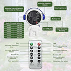 Solar Drip Irrigation System for Garden/Outdoor/Indoor, Garden Solar Automatic Watering System for 15 Potted Plants, Vacation Automatic Plant Waterer Outdoor with 2500mAh Battery, 50Ft Tube