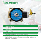 Wengart 1/2" Electric Solenoid Valve 12V DC,Brass Normally Closed (NC) Water Valve,Direct Acting for Zero Pressure (0 PSI) Systems,Reliable Control for RV,Solar Irrigation, Air,Gas & Oil