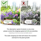 Plant Watering Devices Self Spike Planter Drip, Vacation Watering System for Indoor and Outdoor Pots, 10 PCS Set