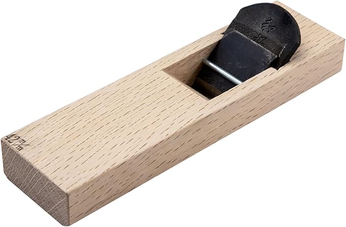 Wazakura Japanese Hand Plane (Kanna) for Smoothing, Woodworking Tool, Made in Japan (42mm)