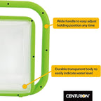 Centurion 1407 Foldable Clear Plastic Watering Can,1½ Gal with Rotating Nozzle, Long Stem Spout, Compact Ergonomic Design with Sprinkler & Pouring System Ideal for Indoor/Outdoor Lawn & Garden - Lime
