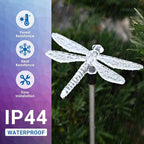SOLPEX Solar Garden Lights, 6 Pack Solar Butterfly Lights Outdoor Decorations, Multi-Color Changing LED Light Stakes, Yard for Garden, Patio & Lawn, Bird