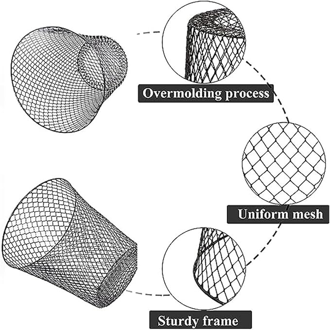 Wire Cloche Plant Covers for Animals, Garden Netting Metal Plant Protectors for Animals for Keeping Bunnies Chicken Squirrels Birds, Wire Cloche for Plants Shrubs Vegetables Flowers Black 1pc