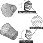 Wire Cloche Plant Covers for Animals, Garden Netting Metal Plant Protectors for Animals for Keeping Bunnies Chicken Squirrels Birds, Wire Cloche for Plants Shrubs Vegetables Flowers Black 1pc