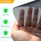 6 Pcs 11.8 Inch Plant Pot Grids-Pot Soil Cover from Cats, Indoor Plant Protector from Animals, Cuttable Flower Pots Cover to Keep Dogs Out