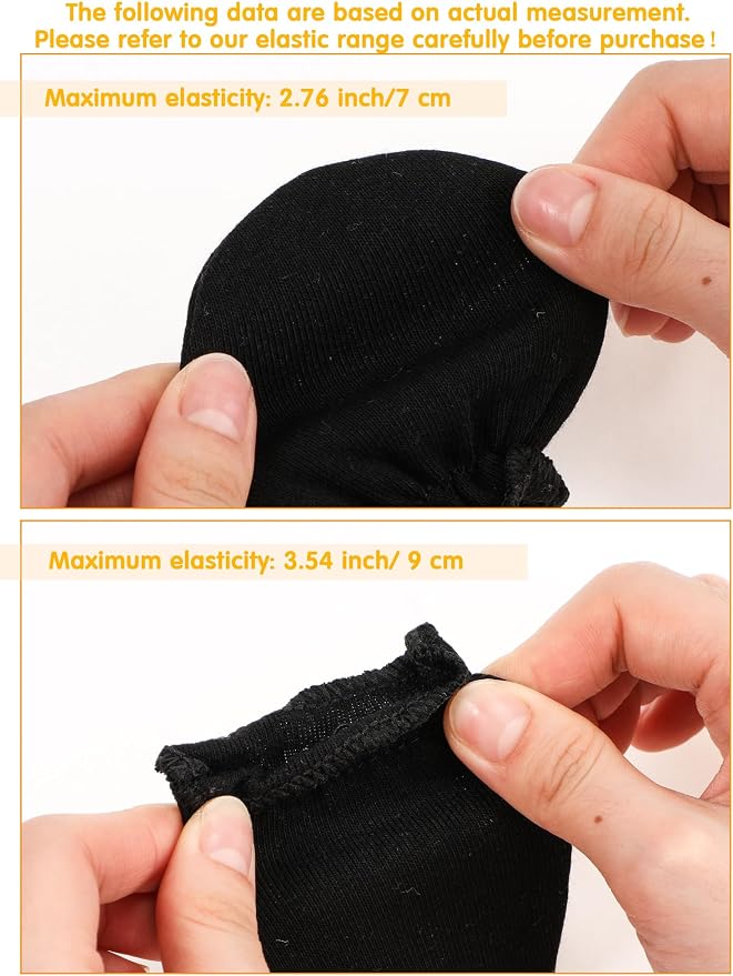 Geyoga 12 Pieces Newborn Hat Mittens Gloves Set Baby Boys Girls Cotton Baby Beanie for 0-12 Months
