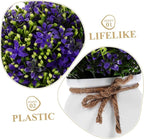 Artificial Orchid Bonsai Plant Faux Potted Flower Decor Living Room Decor Decoration