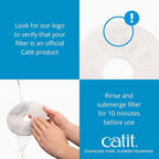 Catit LED Flower Fountain with Triple Action Filter, Cat Drinking Water Fountain, 3 L