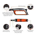 SHARPAL 103N All-in-1 Knife Garden Tool Multi-Sharpener for Lawn Mower Blade, Axe, Hatchet, Machete, Pruner, Hedge Shears, Scissors Mothers Day Gifts