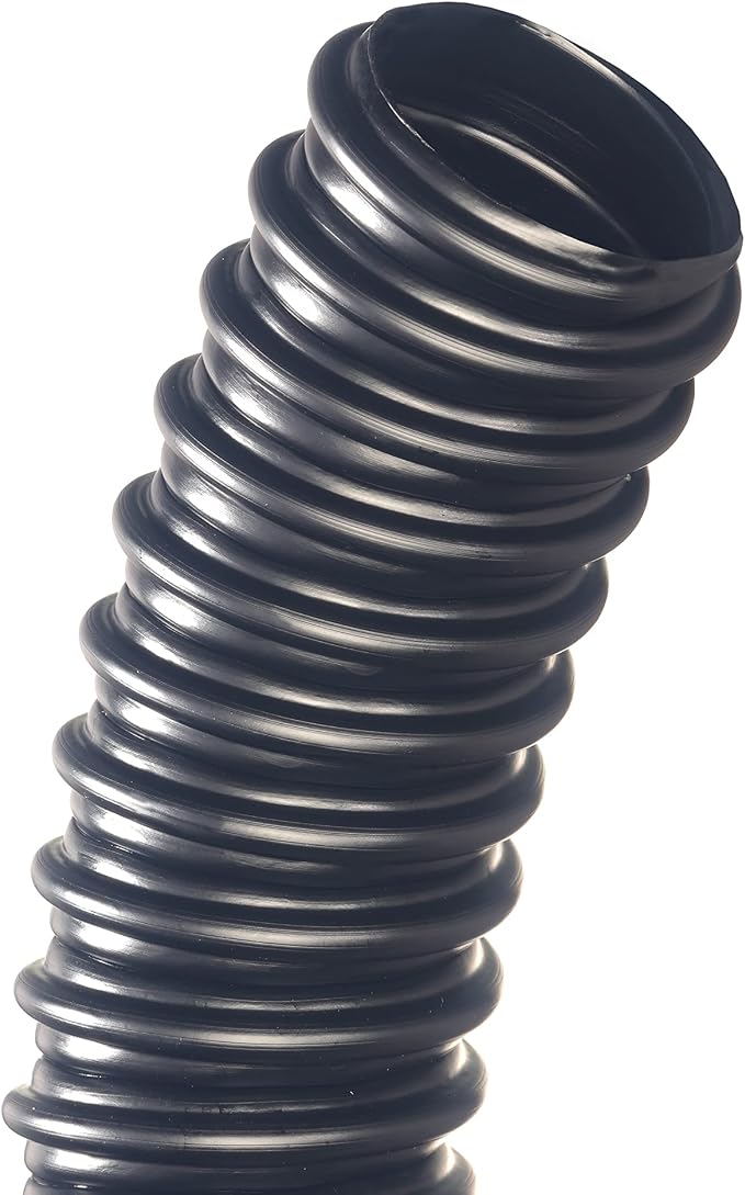 Pennington Aquagarden Aquagarden Flexible Reinforced Pond, 20ft x 1” Internal Diameter, Smooth-bore PVC Pond Tubing, Includes 2 stainless steel Hose Clamps, Corrugated, Tough and Strong