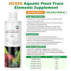 HC035 All-in-One Liquid Aquarium Plant Fertilizer - with Essential Micro & Macro Nutrients for Freshwater Planted Tanks, 150ml/500ml/1000ml (1000mL)