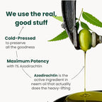 Neem Oil for Plants (Makes 30 Bottles) with Spray Bottle & Essential Oils for Indoor Houseplants & Outdoor Gardens, Natural Leaf Shine