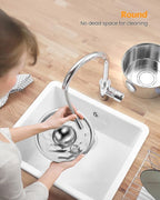 AONBOY Cat Water Fountain with Water Level Window, 108oz/3.2L Cat Fountain Stainless Steel, 6Filters + 3Sponge Filters, Faucet Shape Dog Water Fountain, Double Noise Reduction Design, Multi Filtration
