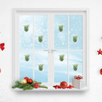Jetec 12 Pcs Acrylic Air Plants Holder Hanger with Mounting Tape for Hanging Air Plants on Glass Display Home Decoration