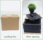 Zerzsy Fake Plants Artificial Succulents Plants for Room Bathroom Home Office Desk Cute Fake Plant Decoration - Set of 1