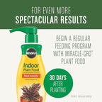 Miracle-Gro Houseplant Potting Mix - Fertilized Indoor Plant Soil for Containers, Designed to be Less Prone to Gnats, 4 qt. (3-Pack)