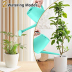 Watering Can - for Indoor and Outdoor House Plant Garden - with Long Spout - 1/2 Gallon - SkyBlue
