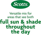 Scotts Professional Turfgrass Seed Sun and Shade Mix - Uncoated, 99.9% Weed Free, Bulk Grass Seed, 50 lb.