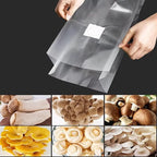 Mushroom Grow Bags, 50 Pack Mushroom Spawn Bags, 5" x 4" x 20", 6 Mil Thick Durable,Tear Resistant, 0.2 Micron Porosity Resistant High Pressure Spawning