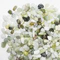 Pulovin 5LB Succulent and Cactus Pebbles, 1/5 Inch Jade Pebbles for Indoor Plants, Decorative Gravel for Vases, Bamboo, Succulent, Terrarium, Crafts, Cactus