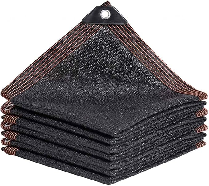 Sun Sail Shade 3m X 3m 3m X 4m 2m X 2m Net Cloth Greenhouse Plant Shading Net, Shade Mesh Tarp Shade Sail Outdoor Shade/Plant/Flower/Patio Protection,black-4x5m