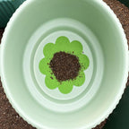 60 Pack Plant Pot Hole Pads Fiber Fabric Instead of Mesh Pad Drainage Hole Cover Pad Fine Filter Non Dirt Bottom Screen Layer Stopper to Prevent Soil Loss Planters Pots Watering
