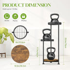 Plant Stand Indoor Outdoor Clearance, 3 Tier Metal Flower Shelf Pot Holder, Tall Multiple Plants Corner Rack Narrow House Orchid Display Organizer for Patio Office Porch Living Room Garden, Black
