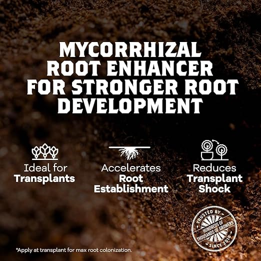 DYNOMYCO Granular Mycorrhizal Fungi Inoculant, 50g / 1.76oz – Boosts Root Growth, Yields & Nutrient Uptake – 900 Propagules/g, Concentrated Granules, & OMRI Listed – Biofertilizer for Plant Growth