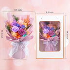 Forever Flower,Flower for Delivery,Roses Bouquet Lasting for 3 years,Birthday Flowers,Sympathy Flowers,Gifts for Her Women Mom Grandma Wife Friends
