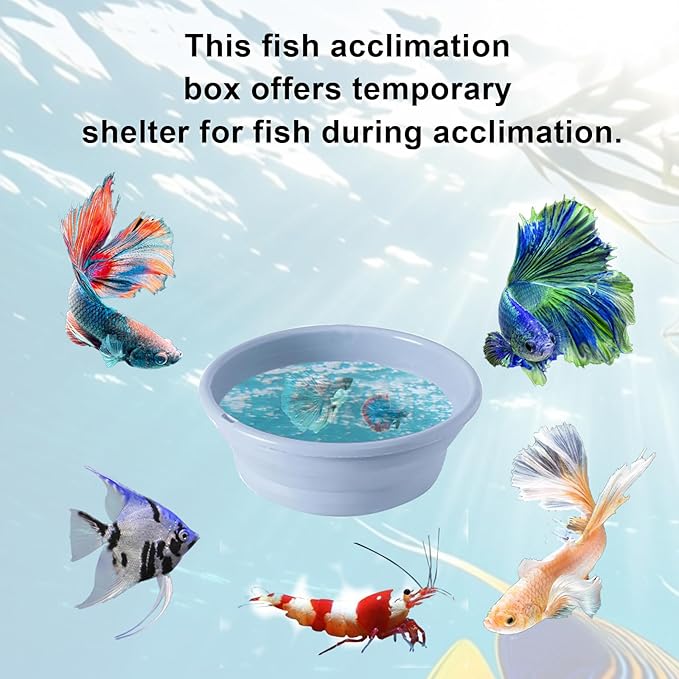 Drip Acclimation Kit for Aquarium, Adjustable Precision Slow Drip System to Reduce Stress, Prevent Osmotic Shock, Safe Acclimation for Shrimp, Fish