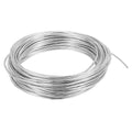 PATIKIL 2mm Bonsai Training Wire, 1 Roll Floral Wire Stems Anodized Aluminum Tree Wire 32.8 Feet Total for Gardening Branch Fixing, Silver