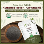 Organic Way Edible Basil Seeds | Organic & Kosher Certified | Sabja Seeds Rich in Fibers | Raw, Vegan, Non GMO & Gluten Free | USDA Certified | Origin - India (4 Ounce Pack)