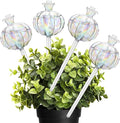 4 Pack Self Watering Planter Insert,Plant Watering Devices Plant Watering Globes for Indoor Plants,Easy Plants Live Houseplants Self Watering Plant Accessories Indoor Items for Plant Lovers - White
