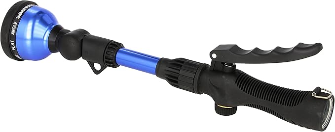 Generic 5-Pack 14"" Front Trigger 10 Pattern Water Hose Spray Wand, Watering Sprayer