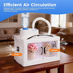 Indoor Mushroom Growing Kit Mushroom Cultivation Equipment Includes Humidity Control, Air Circulation Fans and Mushroom Grow Box