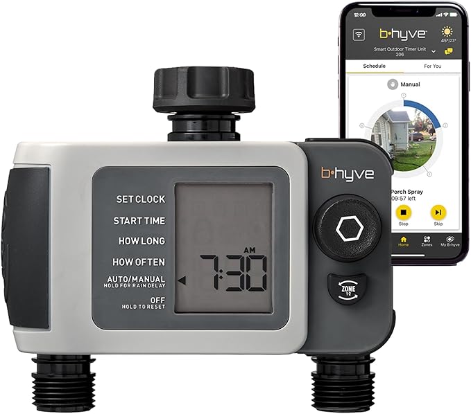 Orbit 24632 B-hyve XD 2-Port Smart Hose Watering Timer