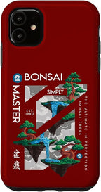 iPhone 11 Zen Bonsai Tree Niwaki Japanese Garden Art Botanists Case
