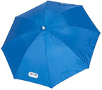 Rio Brands Wave Beach 4' Adjustable Clamp-On Beach Umbrella and Sun Shade, Lightweight Polyester Umbrella with Clamp for Chair