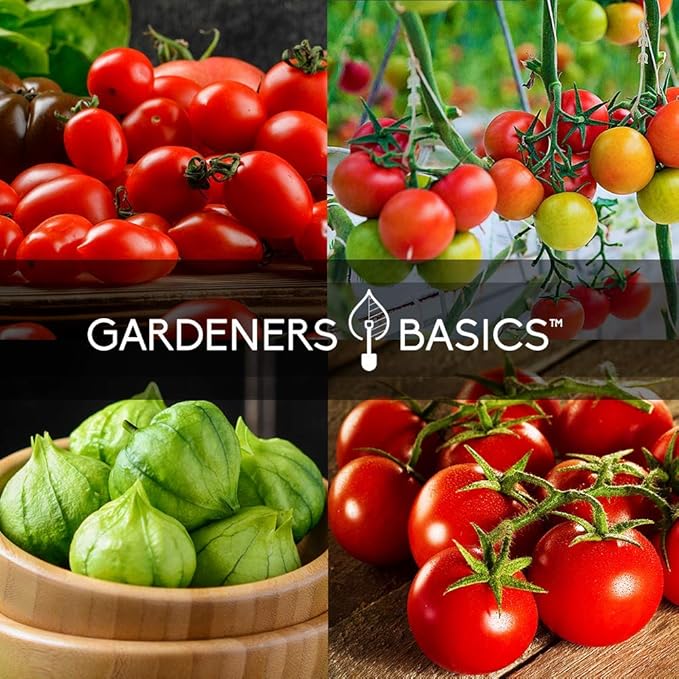 Tomato Growing Kit – Grow 8 Varieties of Delicious Tomatoes – Non-GMO Heirloom Seeds, Complete Indoor & Outdoor Tomato Seed Kit, Our Tomato kit is Perfect for Home Gardens & Fresh Cooking