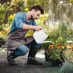 Plant Watering Can - 1/2 Gallon - White