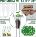 Pepper Seed Pod Kit, with Serrano, Cayenne, Jalapeño, Bell, Anaheim, Banana Pepper, Grow Anything Seed Pod Kit Compatible with All Hydroponics (8-Pod)