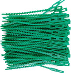 GXXMEI 200PCS Adjustable Plant Ties - Flexible Green Multi-Function Sturdy Garden Twist Tie for Plant Support, Tree, Shrub - PT-200