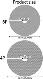 Adjustable Garden Protector Pet Proof Anti Digging with Cut Option Polyethylene Indoor Outdoor Use Adjustable Pot Protector